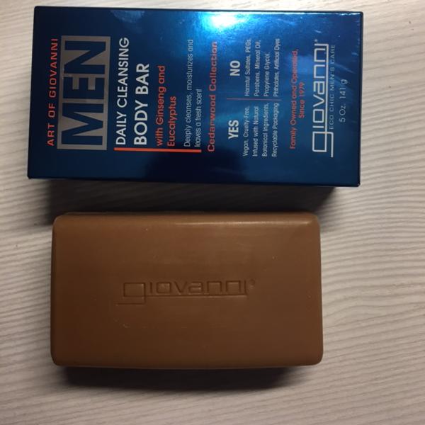 Giovanni Daily Cleansing Men Body Bar - 5 oz