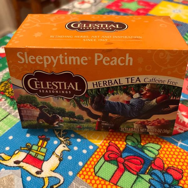 Celestial Seasoning - Sleepytime Peach Herbal Tea - 20 Tea Bags