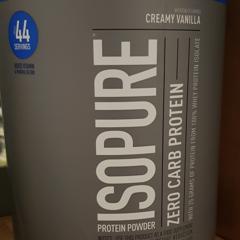 Nature's Best Zero Carb Isopure Protein Powder, Creamy Vanilla - 3 lb tub