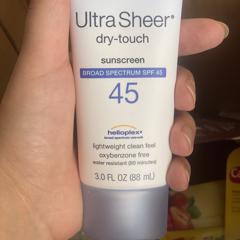Ultra Sheer Dry-Touch Sunscreen, SPF 45, 3 fl oz (88 ml)