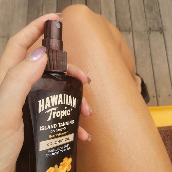 Hawaiian tropic professional 2025 tanning oil review