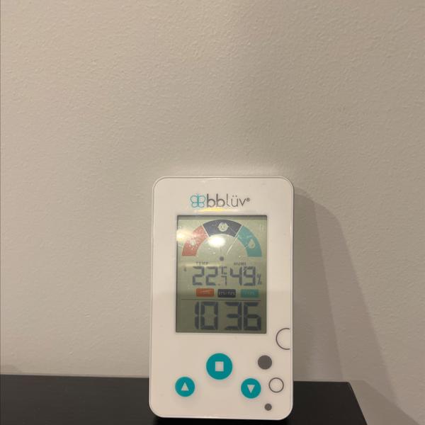 Igrö Thermomètre/Hygromètre 2 en 1 pour la chambre de bébé BBLÜV