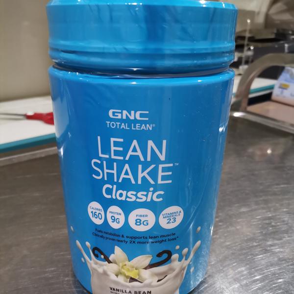 Calories in Lean Shake, Vanilla Bean from GNC