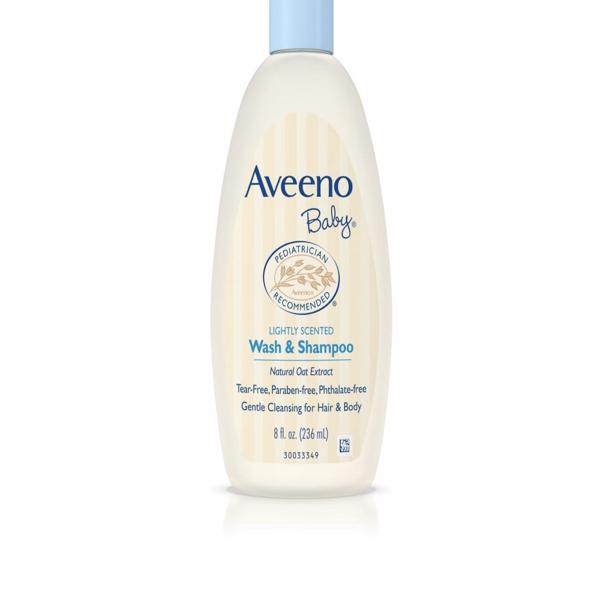 AVEENO BABY WASH & SHAMPOO 8OZ