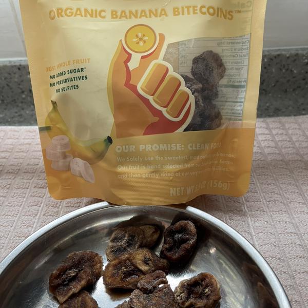 Organic Dried Banana Bitecoins - Solely - 5.5 oz