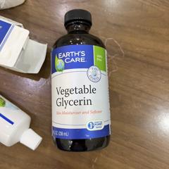 Earth's Care  Vegetable Glycerin 8 FL. OZ.