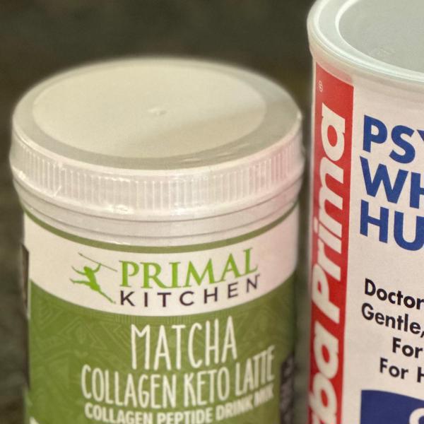 Primal Kitchen Matcha Collagen Keto Latte 9.33 oz Powder - Healthy