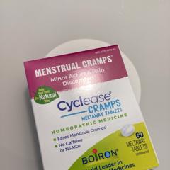 Boiron Clyclease Menstrual Cramp Relief Tablet - 60 count per pack