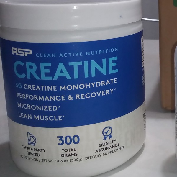 RSP Nutrition, Creatine Monohydrate Powder, 5 g, 10.6 oz (300 g)