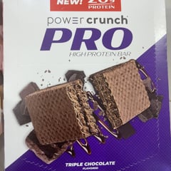 BNRG Power Crunch Protein Energy Bar PRO Triple Chocolate 12 Bars