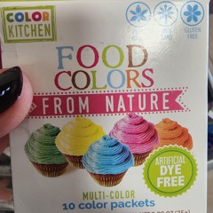 Food Colors From Nature, Multi-Color, 10-Color Packets, 0.088 oz