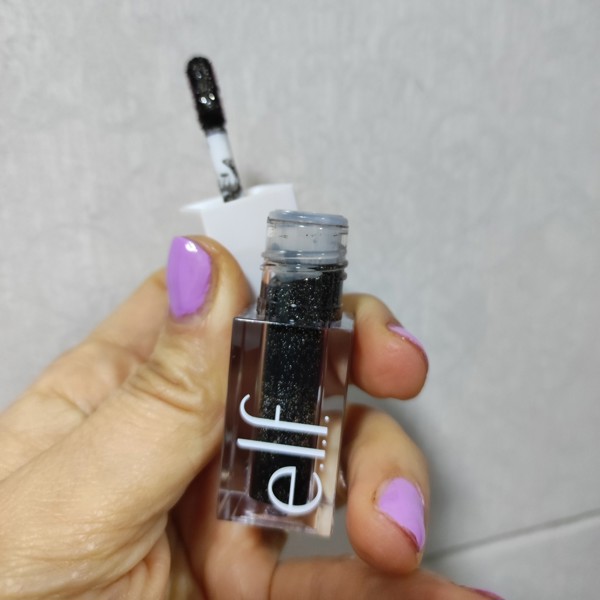  E.L.F. Liquid Glitter Eyeshadow Black Magic 0.1 fl oz (3 ml)