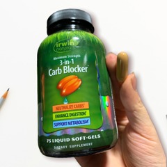 ページ 1 - レビュー - Irwin Naturals, 3-In-1 Carb Blocker, Maximum