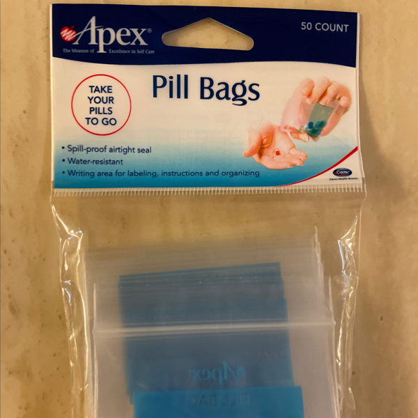Apex Pill Baggies - 50 count 