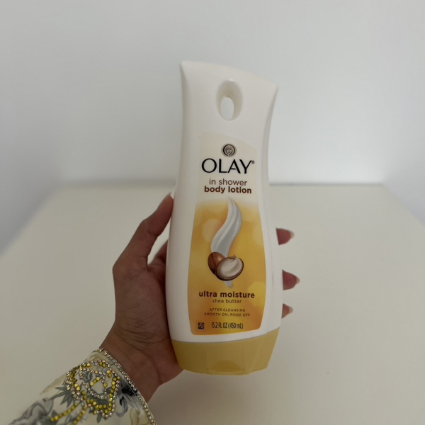 Olay in shower 2024 body lotion