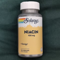 ナイアシン、100mg、植物性カプセル100粒