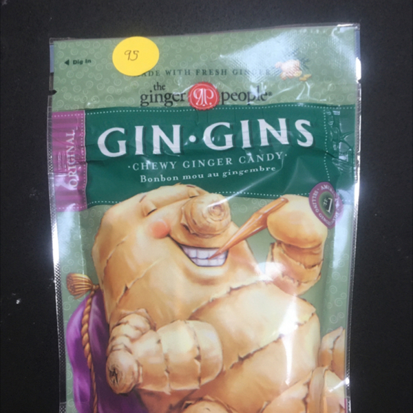 Gin Gins, Bonbons au gingembre, Original, 84 g