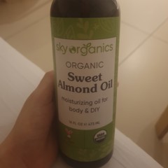 Sky Organics, Organic Sweet Almond Oil, 16 fl oz (473 ml)