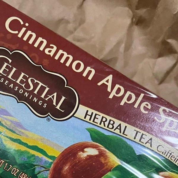 Celestial Seasonings Cinnamon Apple Spice Herbal Tea - 20 bags, 1.7 oz box