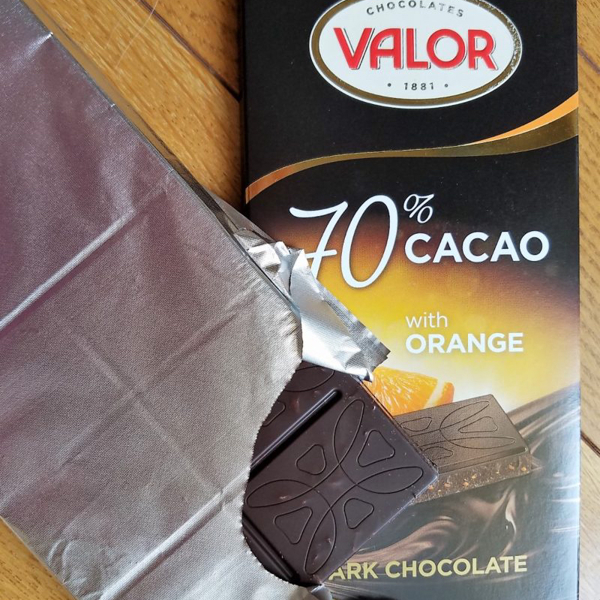 CHOCOLATE VALOR 70% CACAO CON CARAMELO Y SAL : Chocolandia