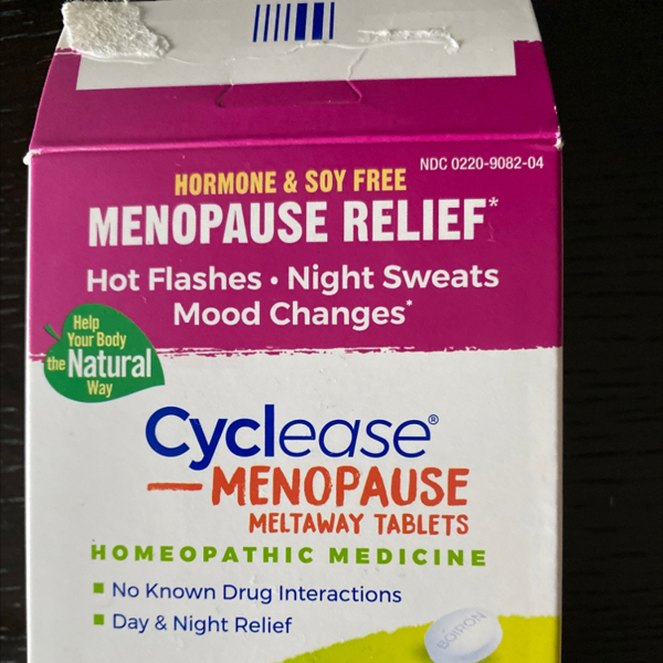  Boiron Cyclease Menopause Relief Tablets, White, 60