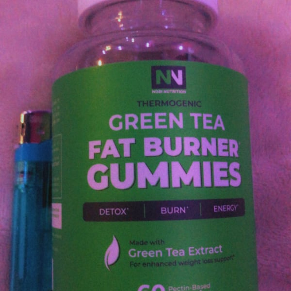 Nobi Nutrition, Green Tea Fat Burner Gummies, 60 Pectin-Based