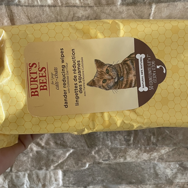 Burt's bees best sale dander wipes