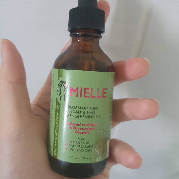 Mielle Scalp & Hair Strengthening Oil, Rosemary Mint - 2 fl oz