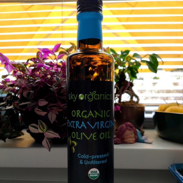 Sky Organics USDA Organic Extra Virgin Olive Oil- 100% Pure Greek Cold  Pressed U 