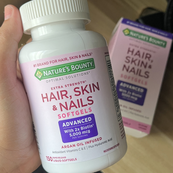 Nature's Bounty Hair Skin & Nails 150 Rapid Release Liquid Softgels |  Holly's Wellness