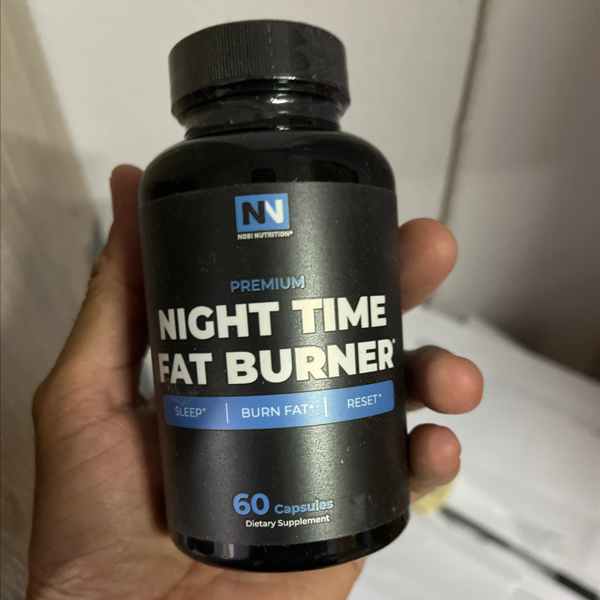Night Time Fat Burner Gummies, Raspberry, Nobi Nutrition, 60ct