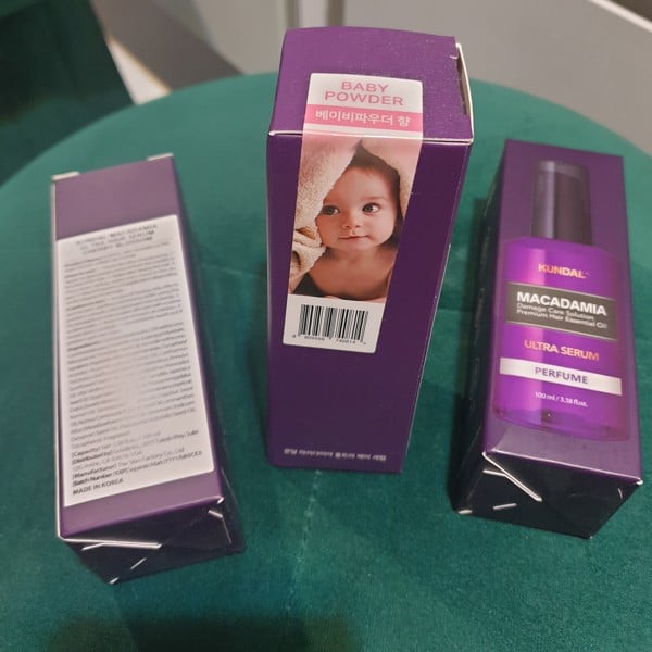 KUNDAL Ultra Hair Serum Baby Powder Scent Premium Essential Oil K-Beauty