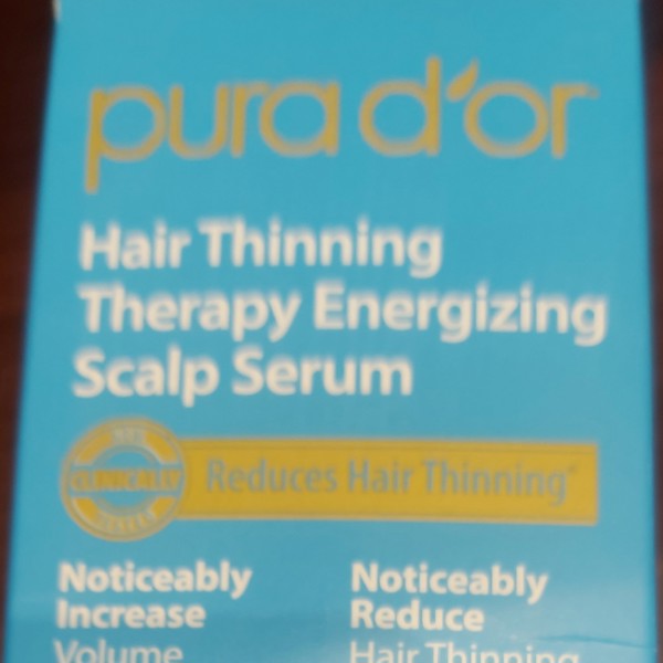  PURA D'OR Scalp Therapy Energizing Scalp Serum Revitalizer  (4oz) with Argan Oil, Biotin, Caffeine, Stem Cell, Catalase & DHT Blockers,  All Hair Types, Men & Women (Packaging may vary) : Beauty