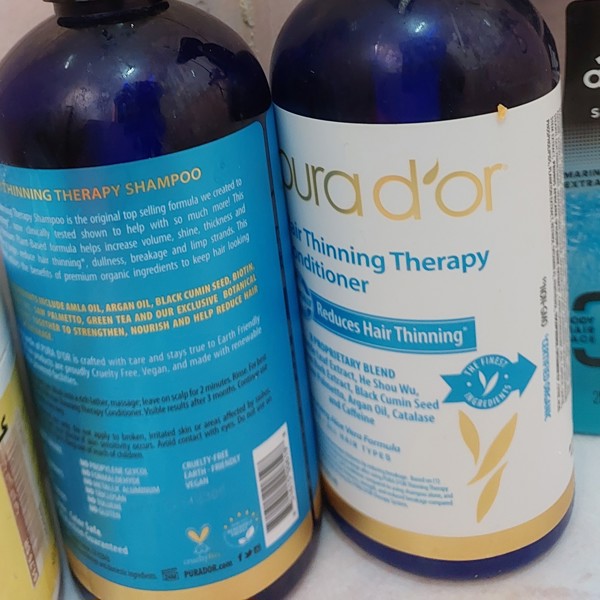 PURA D'OR. Hair Thinning Therapy Shampoo LAVENDER VANILLA