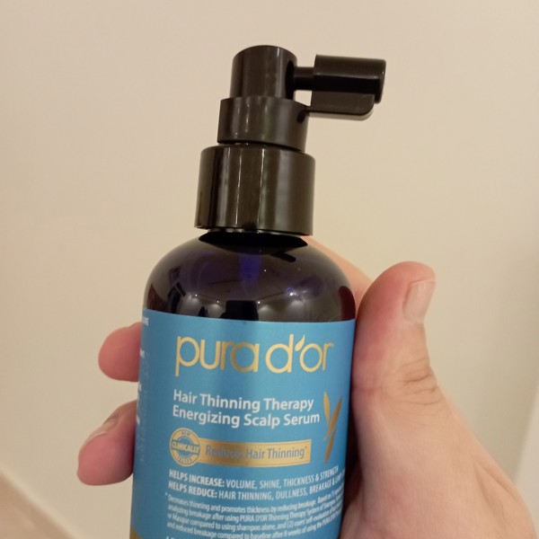 Pura D'or Hair Thinning Therapy Energizing Scalp Serum - 4 fl oz
