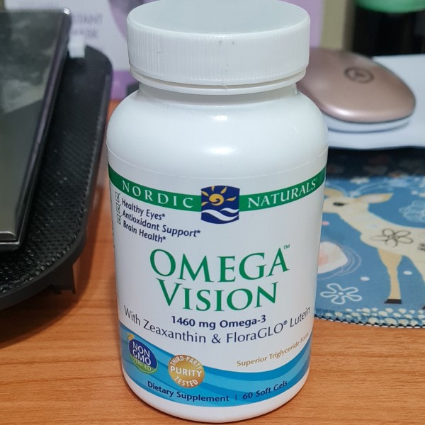 Nordic Naturals, Omega Vision, 730 mg, 60 Soft Gels - Organic