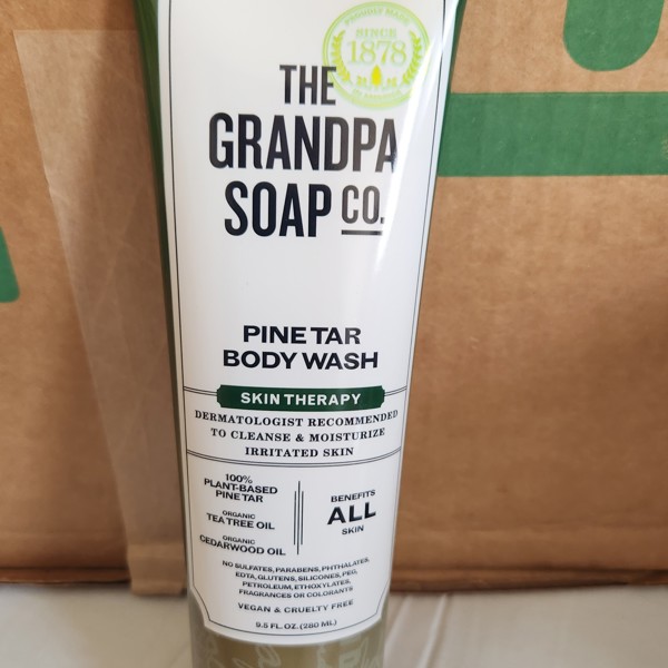 The Grandpa Soap Co. Body Wash, Skin Therapy, Pine Tar - 9.5 fl oz