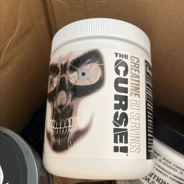 The Curse! Micronized Creatine Monohydrate 💀 Pre-Workout 💀 JNX