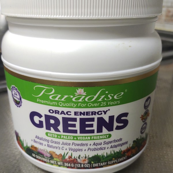 ページ 1 - レビュー - Paradise Herbs, ORAC Energy Greens, 12.8 oz 
