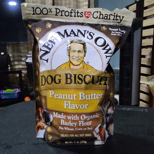 Newman's own outlet dog biscuits