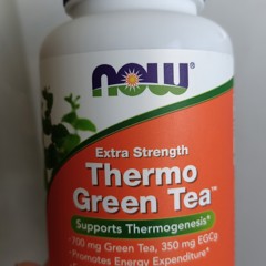 Now Foods Thermo Green Tea Υψηλής Περιεκτικότητας 700 mg - 90 Χορτοφαγικές  Κάψουλες
