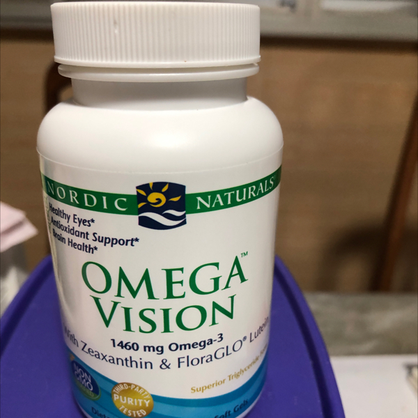 Nordic Naturals, Omega Vision, 730 mg, 60 Soft Gels - Organic