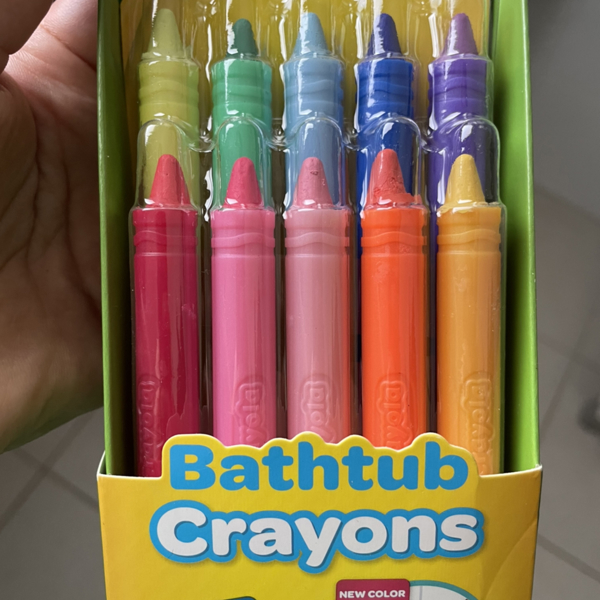 Crayola bath sales crayons