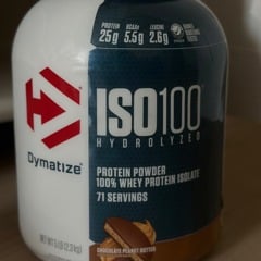 Page 1 - Reviews - Dymatize, ISO100 Hydrolyzed, 100% Whey Protein Isolate,  Chocolate Peanut Butter, 5 lb (2.3 kg) - iHerb