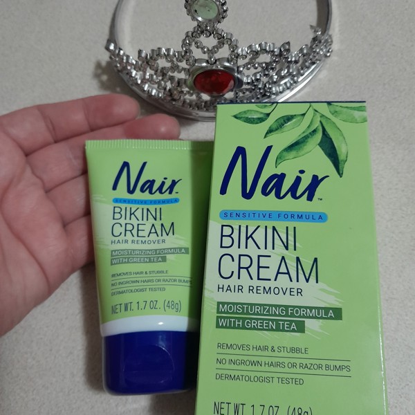 1 Nair Hair Remover Bikini Cream Sensitive