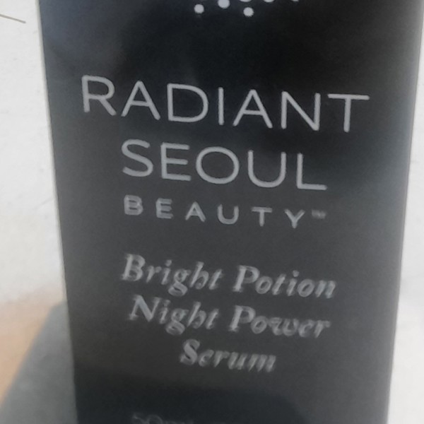 Page 1 - Reviews - Radiant Seoul, Bright Potion, Night Power Serum