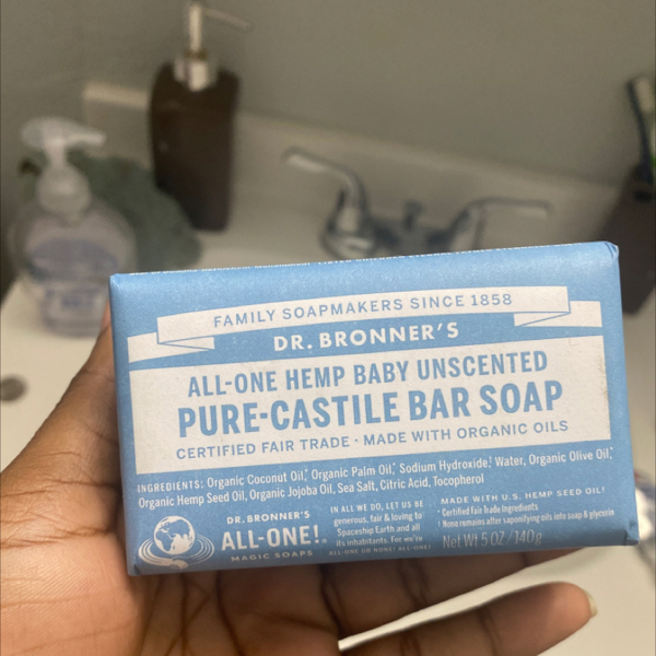 Dr. Bronner's Magic Soaps All-One Hemp Baby Unscented Pure-Castile