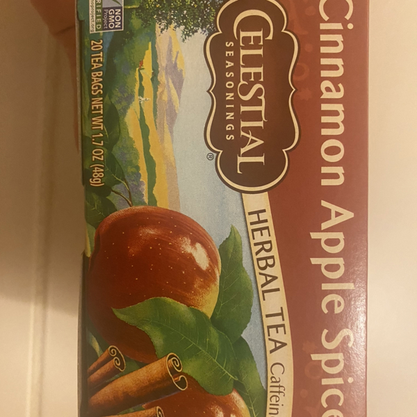 Celestial Seasonings Cinnamon Apple Spice Herbal Tea - 20 bags, 1.7 oz box