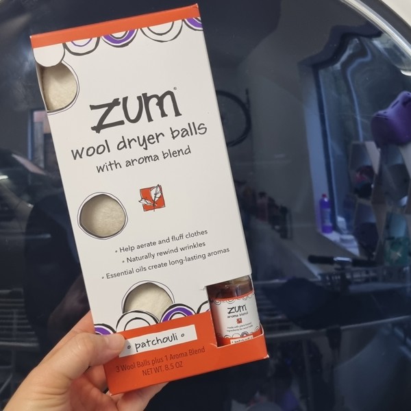 zum Patchouli Wool Dryer Balls