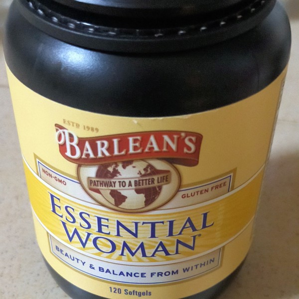 Barlean's The Essential Woman Supplement -- 1000 mg - 120 Softgels